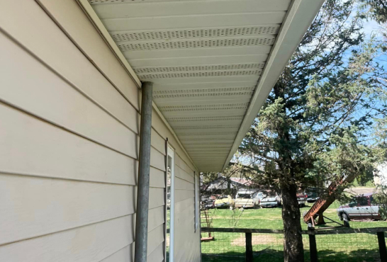 Pressure washing after